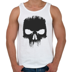 PRINTFASHION Koponya - Férfi atléta - Fehér