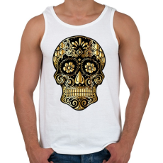 PRINTFASHION Koponya - Férfi atléta - Fehér