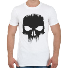 PRINTFASHION Koponya - Férfi póló - Fehér