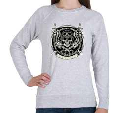 PRINTFASHION koponya, motorkerékpár sisak - Női pulóver - Sport szürke