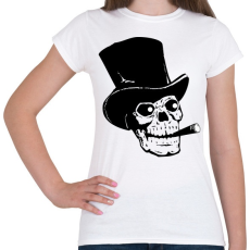 PRINTFASHION Koponya - Női póló - Fehér