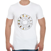 PRINTFASHION Kos - Férfi póló - Fehér