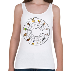 PRINTFASHION Kos - Női atléta - Fehér