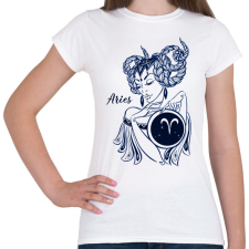 PRINTFASHION kos - Női póló - Fehér női póló