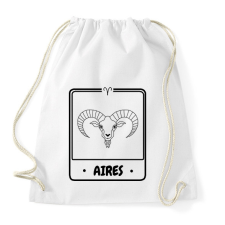 PRINTFASHION kos - Sportzsák, Tornazsák - Fehér tornazsák