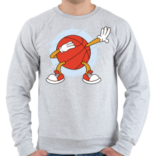 PRINTFASHION Kosaras dab - Férfi pulóver - Sport szürke férfi pulóver, kardigán