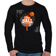 PRINTFASHION Kosaras - Férfi hosszú ujjú póló - Fekete férfi póló