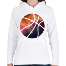 PRINTFASHION Kosaras univerzum - Női kapucnis pulóver - Fehér