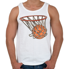 PRINTFASHION Kosárlabda - Férfi atléta - Fehér atléta, trikó