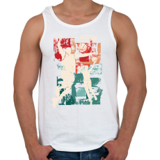PRINTFASHION Kosárlabda - Férfi atléta - Fehér