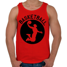 PRINTFASHION Kosárlabda - Férfi atléta - Piros atléta, trikó