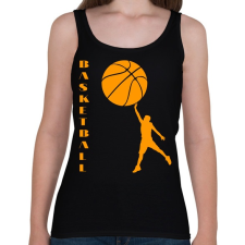 PRINTFASHION Kosárlabda  - Női atléta - Fekete női trikó
