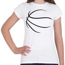 PRINTFASHION Kosárlabda - Női póló - Fehér női póló