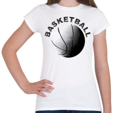 PRINTFASHION Kosárlabda - Női póló - Fehér női póló