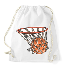 PRINTFASHION Kosárlabda - Sportzsák, Tornazsák - Fehér tornazsák