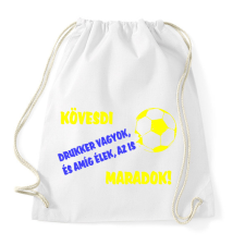 PRINTFASHION Kövesdi drukker - Sportzsák, Tornazsák - Fehér tornazsák