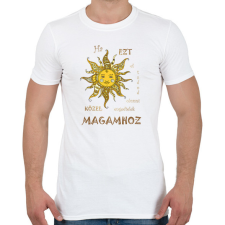 PRINTFASHION Közel engedlek - Férfi póló - Fehér férfi póló