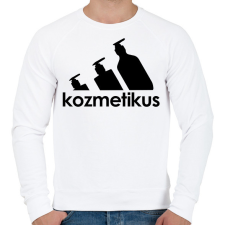 PRINTFASHION Kozmetikus - paródia - Férfi pulóver - Fehér férfi pulóver, kardigán