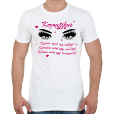 PRINTFASHION Kozmetikus vagyok - Férfi póló - Fehér férfi póló