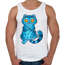 PRINTFASHION Kpop Demon Hunters - Derpy Tiger - Férfi atléta - Fehér női trikó