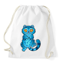 PRINTFASHION Kpop Demon Hunters - Derpy Tiger - Sportzsák, Tornazsák - Fehér tornazsák