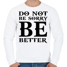 PRINTFASHION Kratos idézet - Férfi pulóver - Fehér férfi pulóver, kardigán