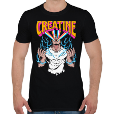 PRINTFASHION Kreatin - Férfi póló - Fekete férfi póló