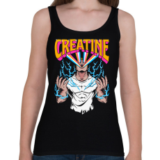 PRINTFASHION Kreatin - Női atléta - Fekete