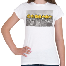 PRINTFASHION Kriptovaluták - Női póló - Fehér női póló