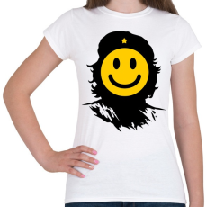 PRINTFASHION Kuba smile - Női póló - Fehér