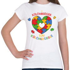 PRINTFASHION Különlegessé tesz - Női póló - Fehér női póló