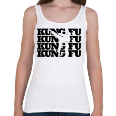 PRINTFASHION Kung fu - Női atléta - Fehér
