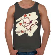 PRINTFASHION KUPidO - Férfi atléta - Sötétszürke atléta, trikó