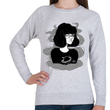 PRINTFASHION Kuro - Női pulóver - Sport szürke női pulóver, kardigán