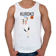 PRINTFASHION Kuroko no Basket - Kuroko - Férfi atléta - Fehér atléta, trikó
