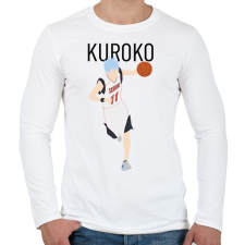 PRINTFASHION Kuroko no Basket - Kuroko - Férfi hosszú ujjú póló - Fehér férfi póló
