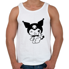 PRINTFASHION kuromi - Férfi atléta - Fehér atléta, trikó