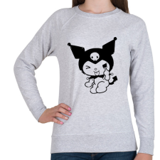 PRINTFASHION kuromi - Női pulóver - Sport szürke női pulóver, kardigán