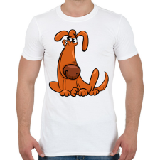 PRINTFASHION kutya - Férfi póló - Fehér férfi póló