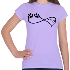PRINTFASHION Kutya imádat - Női póló - Viola női póló
