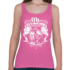 PRINTFASHION Kutyabarát - Női atléta - Rózsaszín