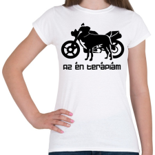 PRINTFASHION kutyamotor2 - Női póló - Fehér női póló