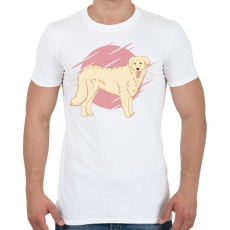 PRINTFASHION Kuvasz - Férfi póló - Fehér