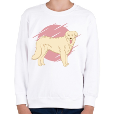 PRINTFASHION Kuvasz - Gyerek pulóver - Fehér