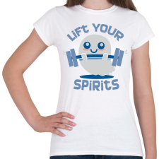 PRINTFASHION Küzdő szellem - Női póló - Fehér női póló