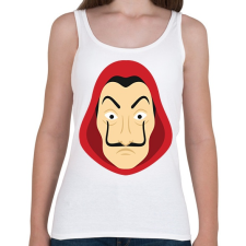 PRINTFASHION La casa de papel - Női atléta - Fehér női trikó