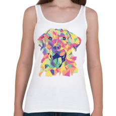 PRINTFASHION Labrador - Női atléta - Fehér