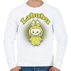 PRINTFASHION labubu - Férfi pulóver - Fehér