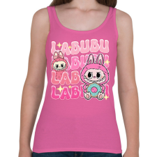 PRINTFASHION Labubu - Női atléta - Rózsaszín női trikó
