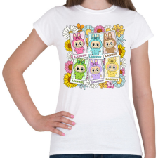 PRINTFASHION Labubu - Női póló - Fehér női póló